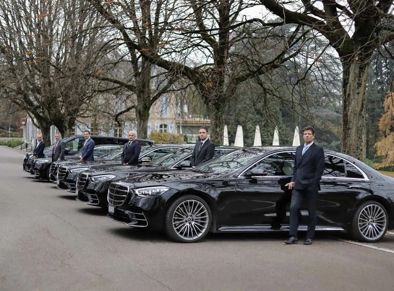 WM Conciergerie fleet - Mercedes prestige sedans and limousines