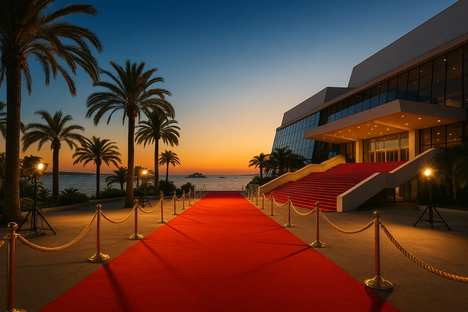 Cannes Film Festival - red carpet and Palais des Festivals