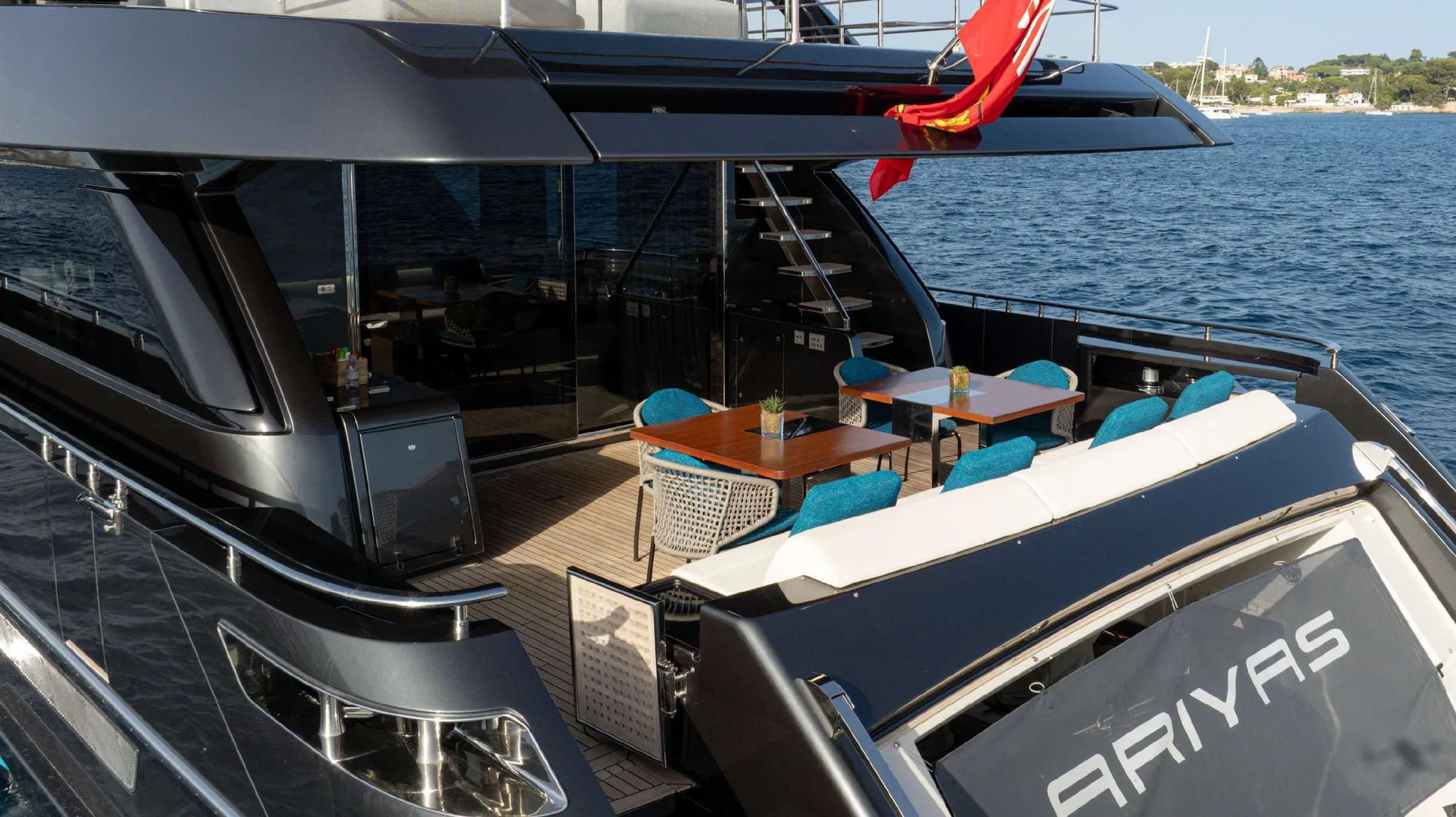 Photo 5 of yacht Ariyas - Riva 100' Corsaro 30m flybridge