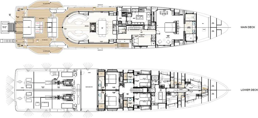 Photo 47 of yacht Cosmico - Benetti Oasis 40M brand new 2024