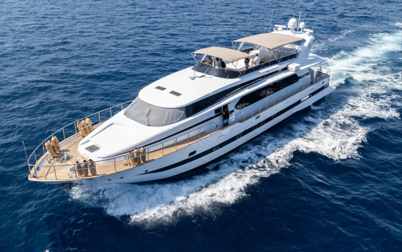 Photo 2 of yacht Faith - Tecnomarine 33m motor yacht events
