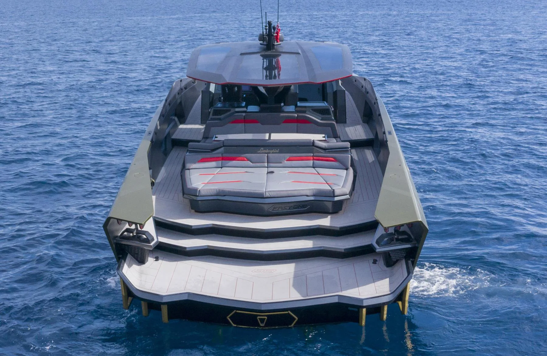 Photo 4 of yacht Fast One - Tecnomar for Lamborghini 63