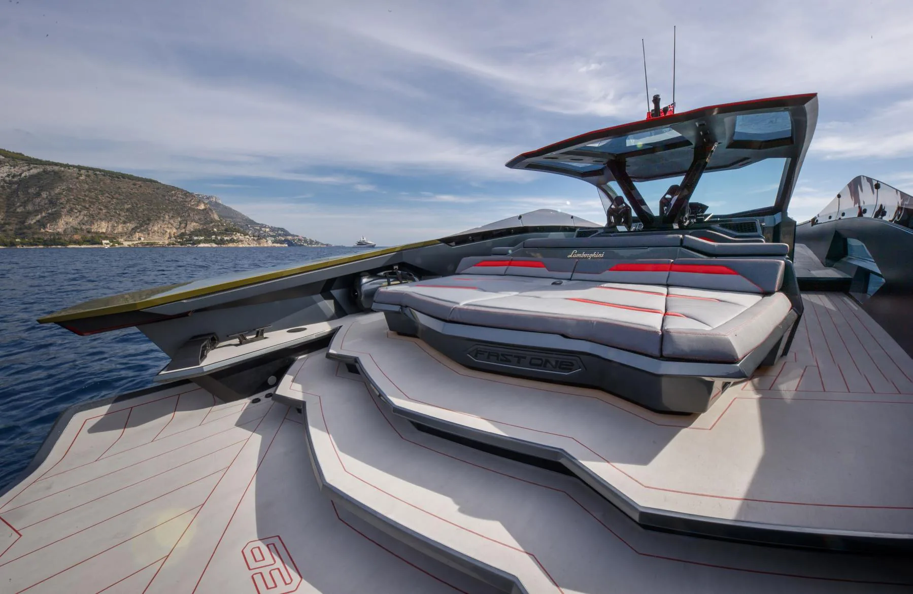 Photo 5 of yacht Fast One - Tecnomar for Lamborghini 63