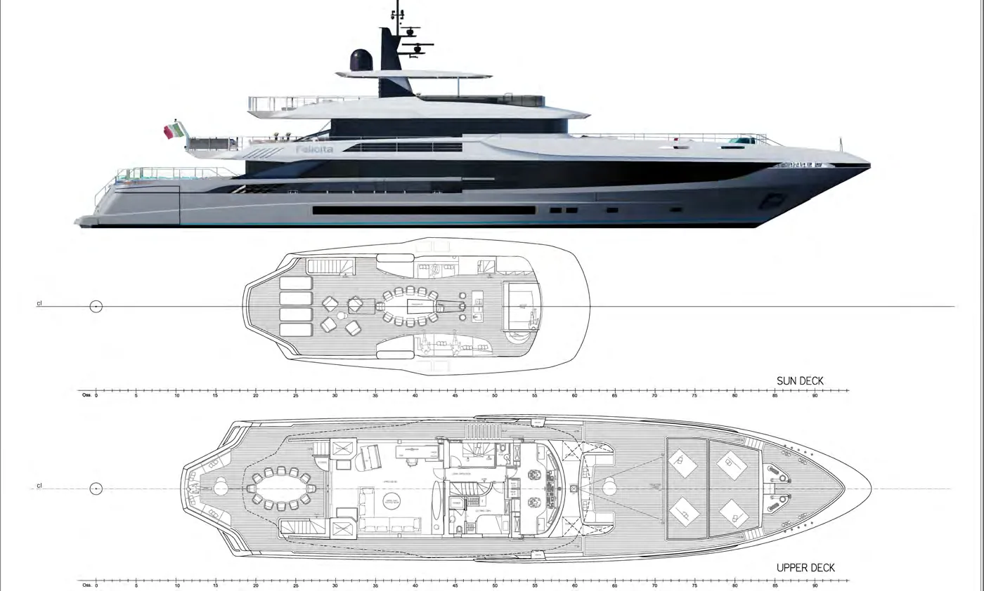 Photo 55 of yacht Felicita - Mangusta Oceano 50 charter superyacht
