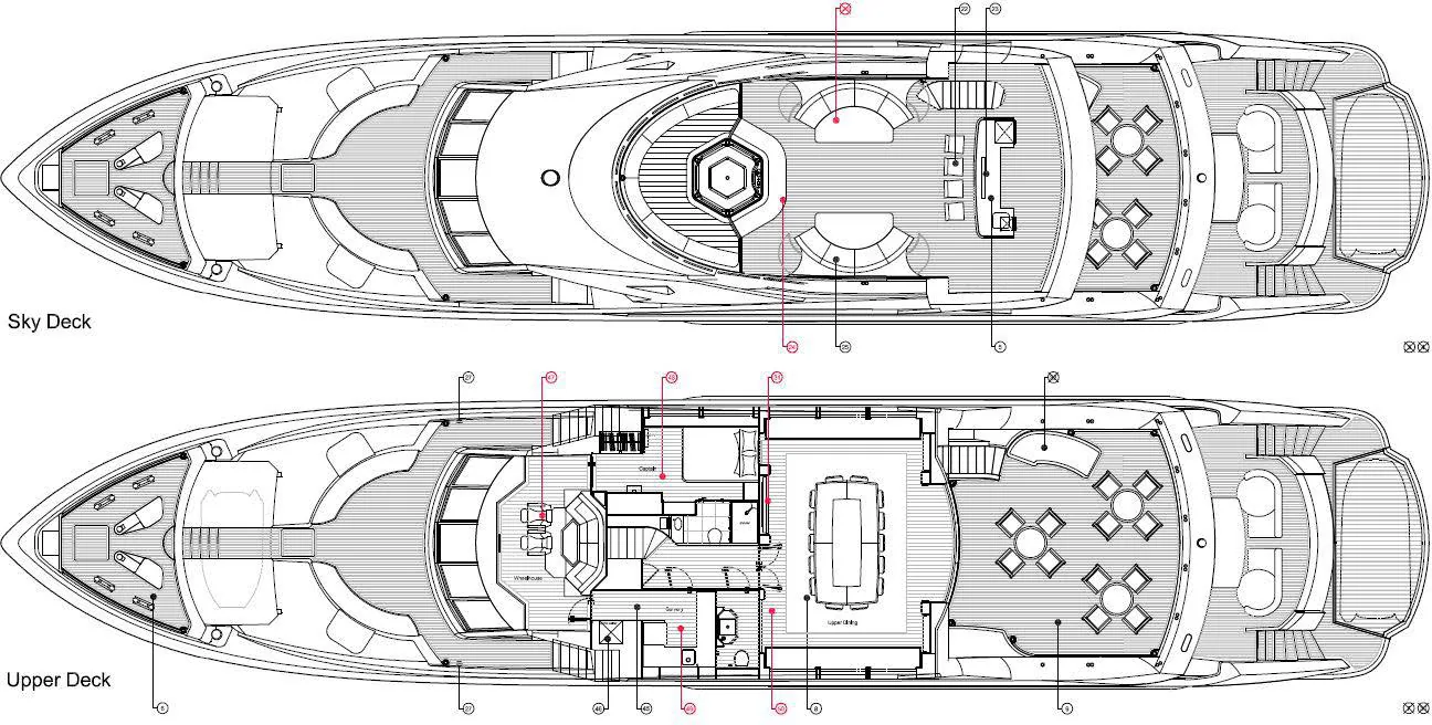 Photo 44 of yacht Lucien - Sunseeker 40m Ralph Lauren